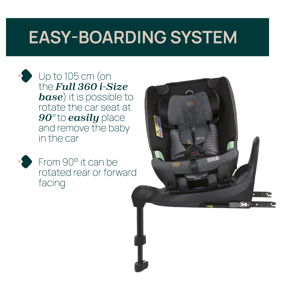 Bi-Seat Air I-size With Base