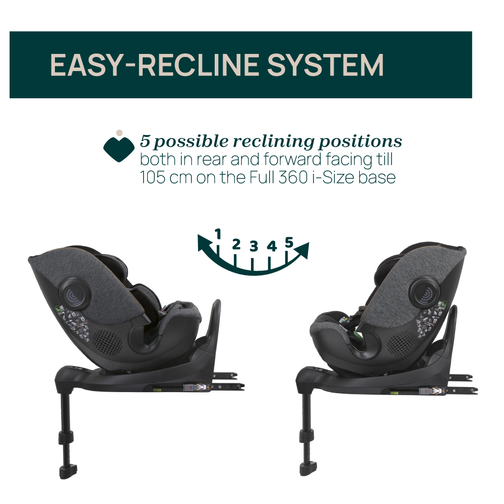 Bi-Seat Air I-size With Base