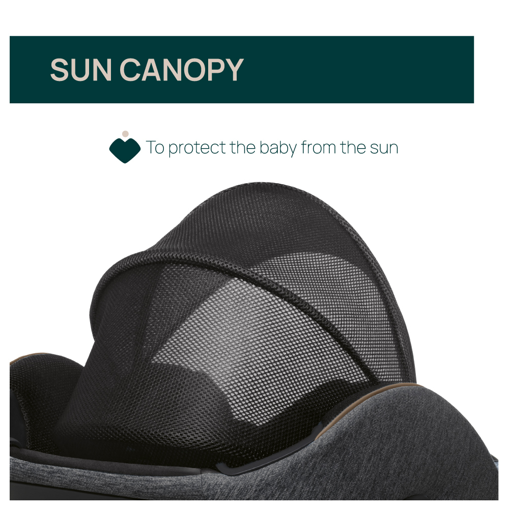 Bi-Seat Air I-size With Base