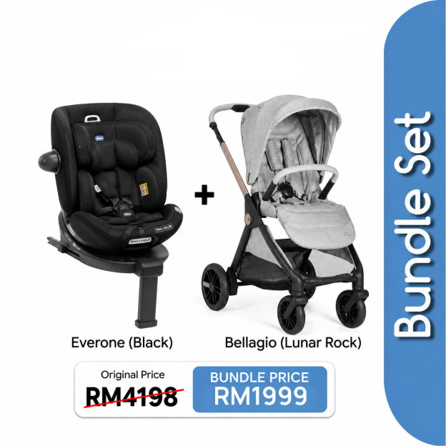 [Bundle Set] Everone Car Seat + Bellagio Stroller