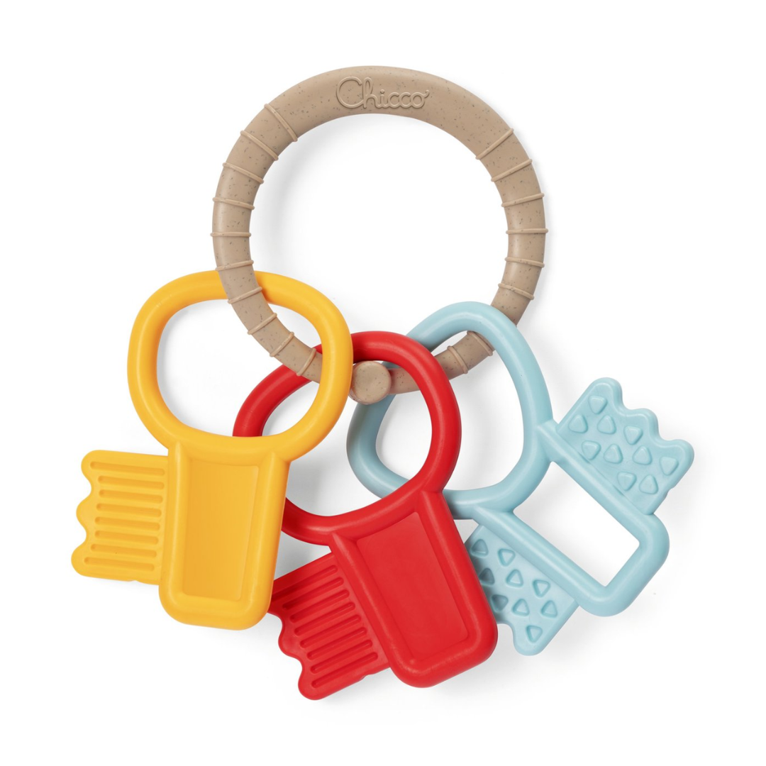 [New] Toy Teething Key Ring Rattle Eco+