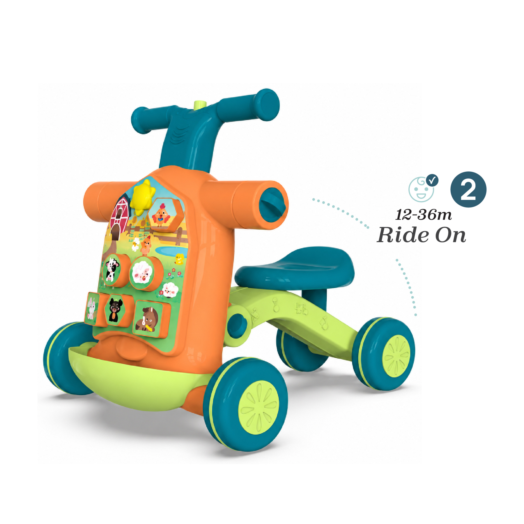 4 in 1 Walk & Ride 