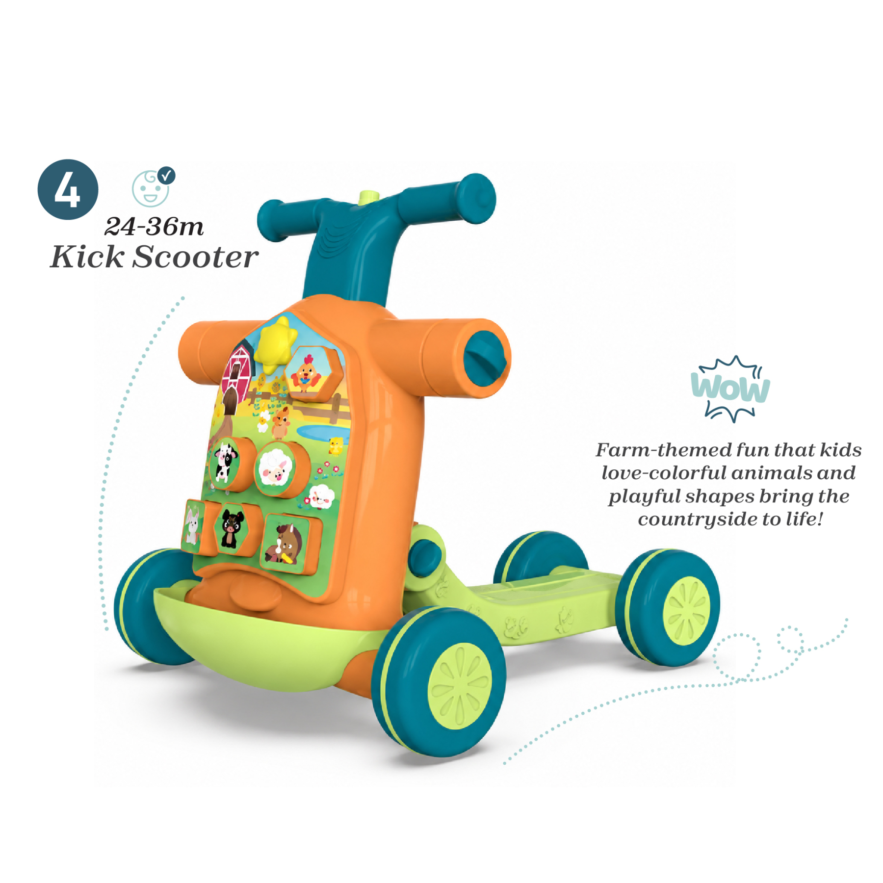 4 in 1 Walk & Ride 
