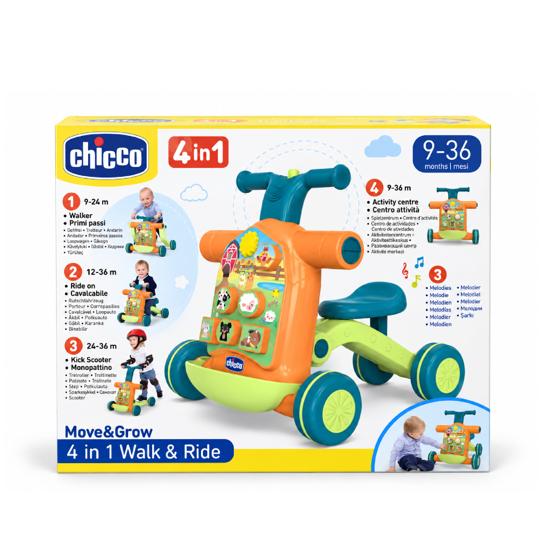 4 in 1 Walk & Ride 