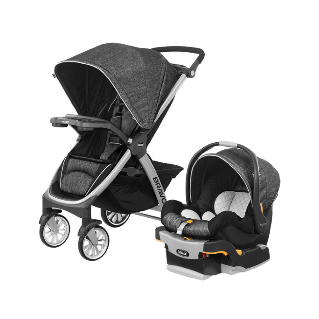 Chicco Bravo Trio Travel System (Minerale) -  Carrier Expiry: Jan 2027