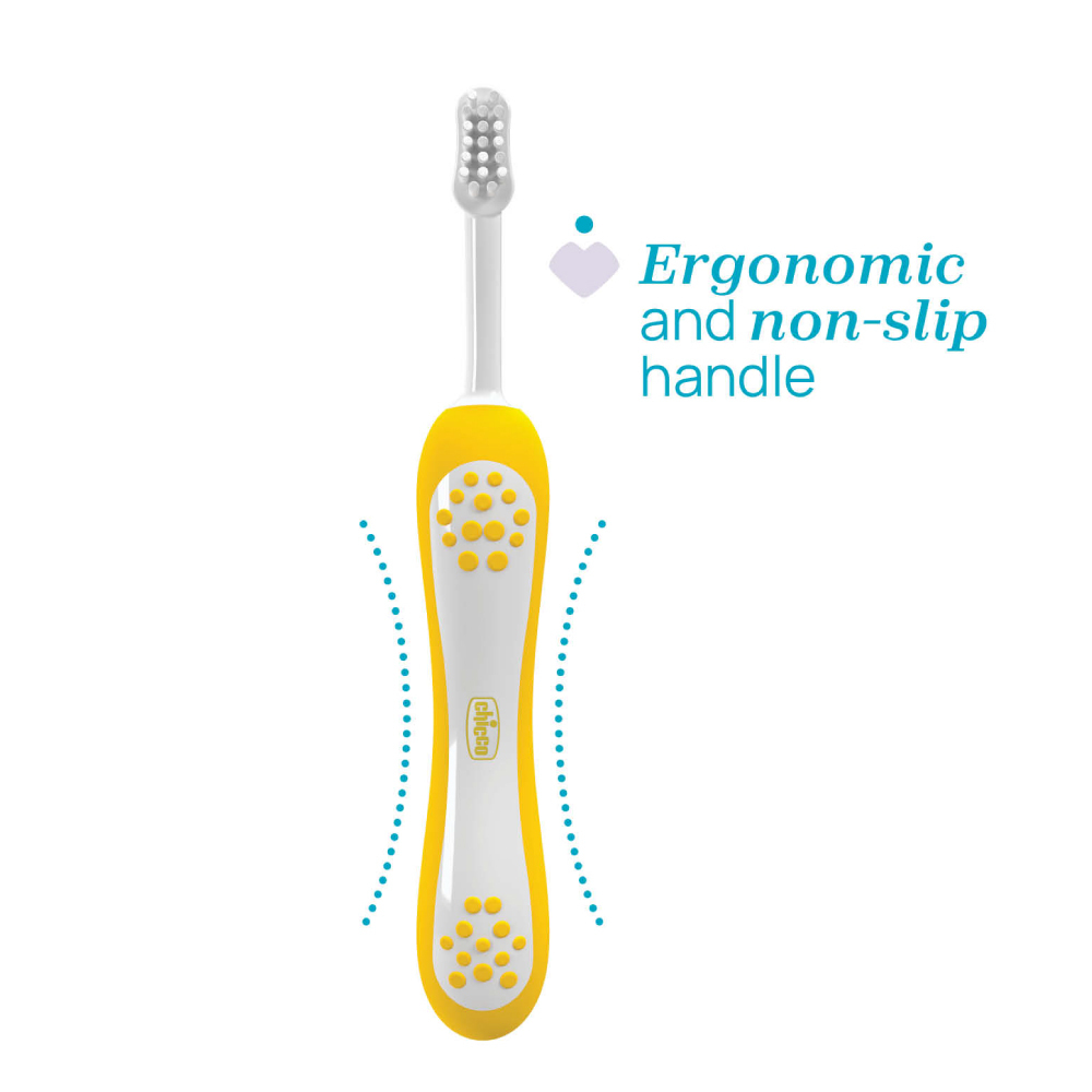 Bi-Pack First Teeth Toothbrush 6-36M