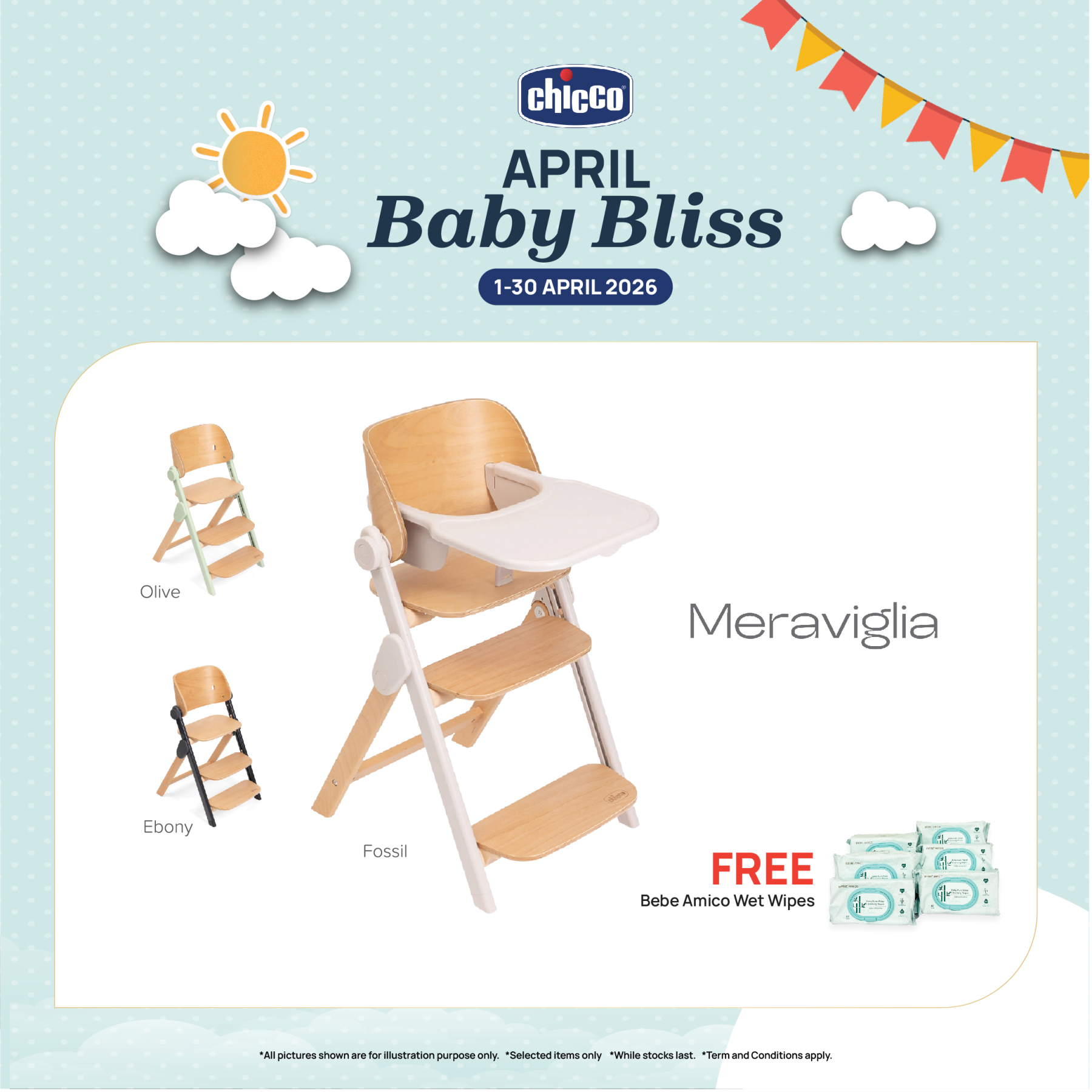 Meraviglia Highchair