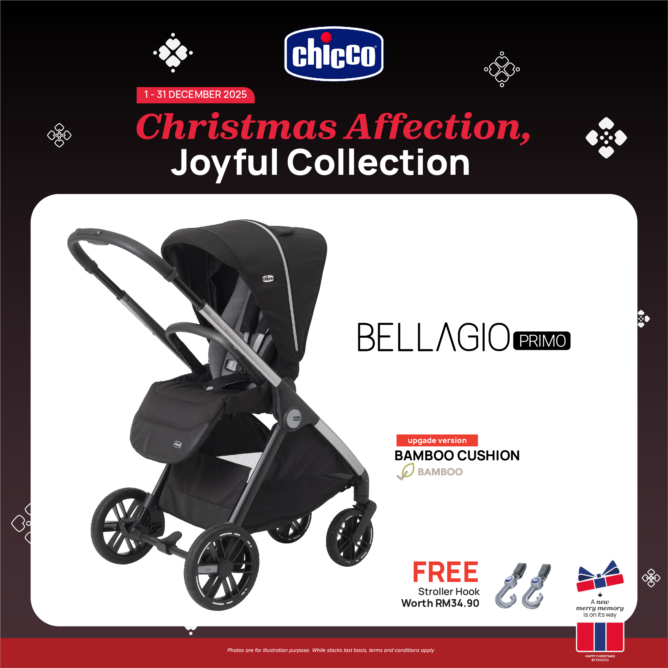 [Free Gift Worth RM34.90] Bellagio Primo