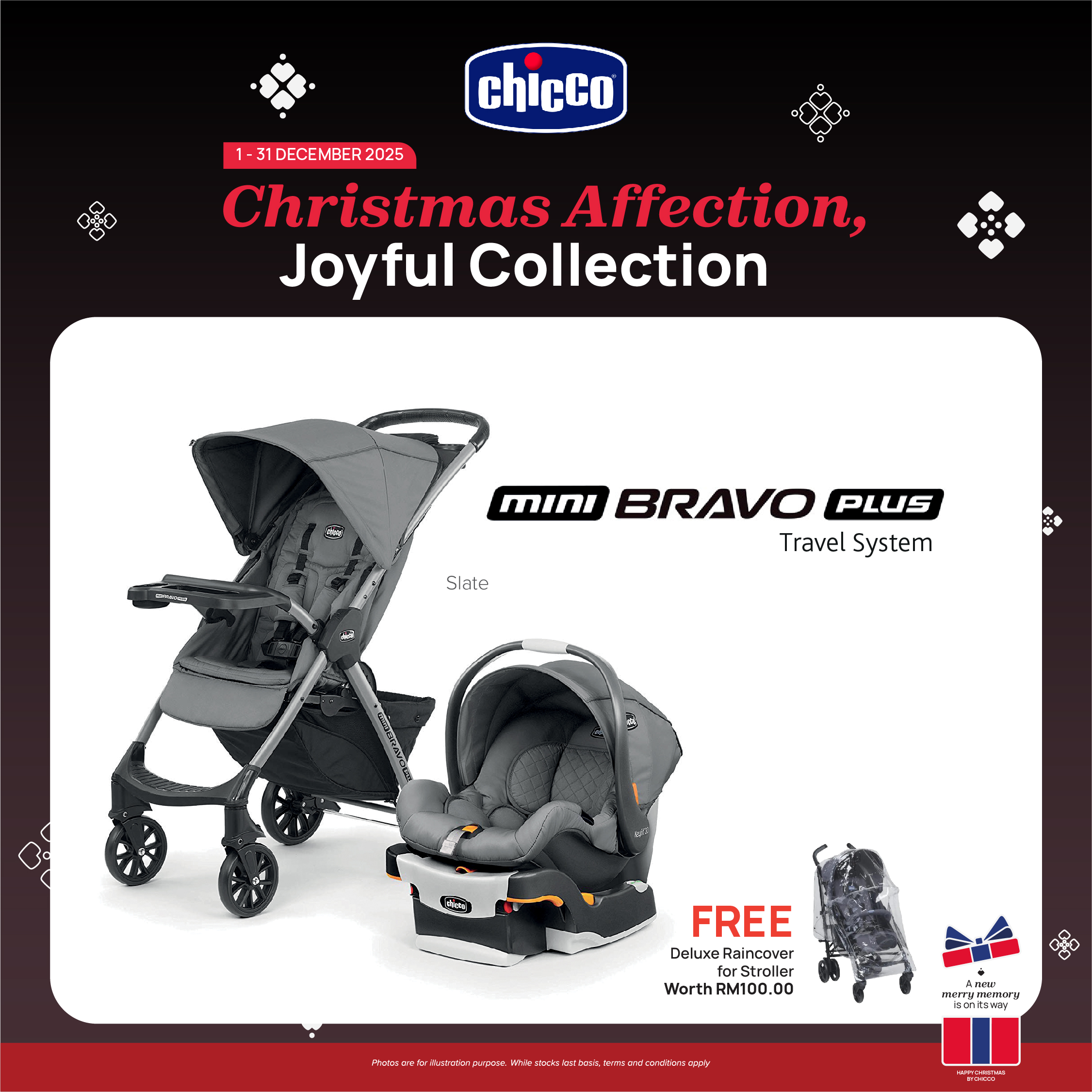 [Free Gift Worth RM100] Mini Bravo Plus Travel System
