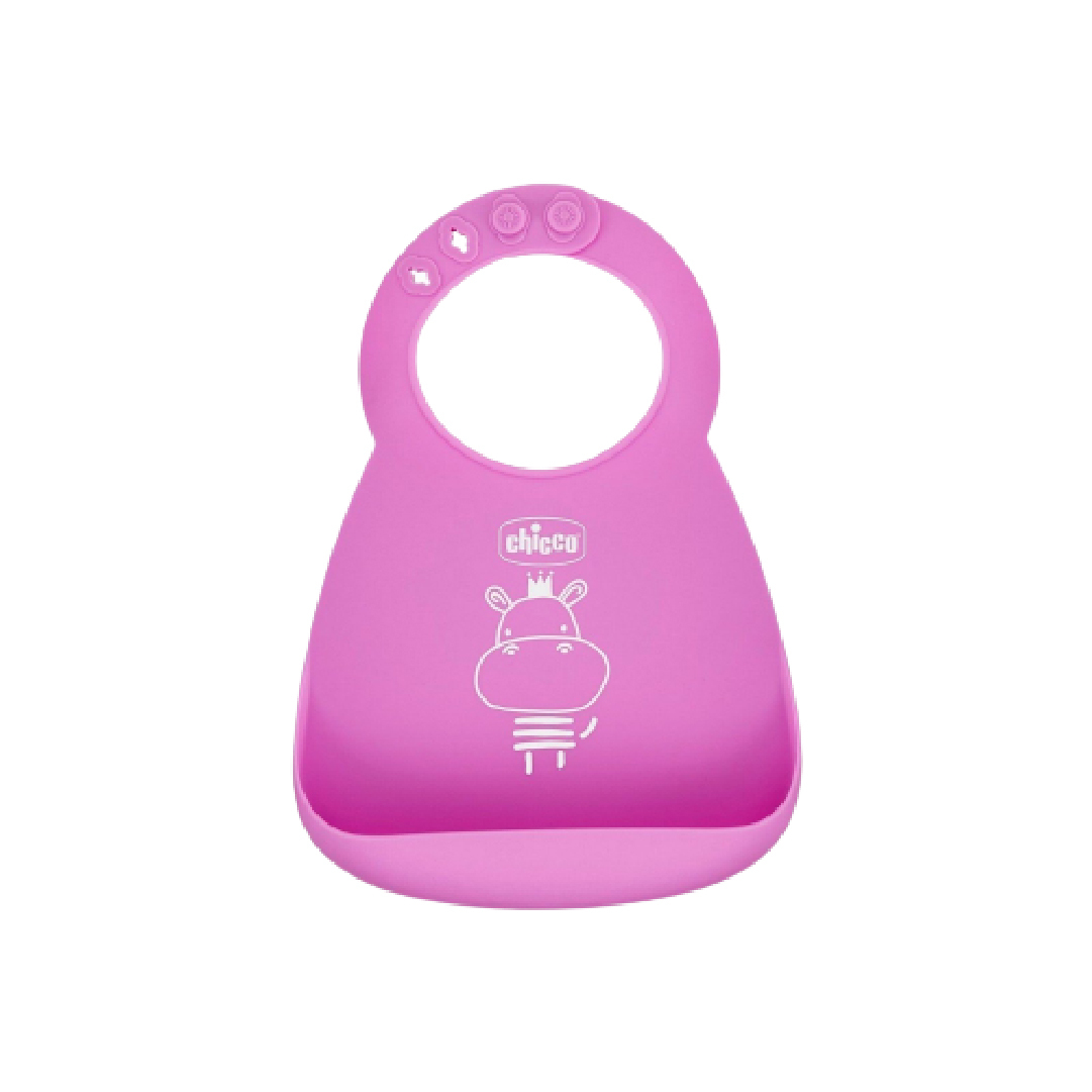 Chicco Easy Roll Silicone Bib With Crumble Catcher