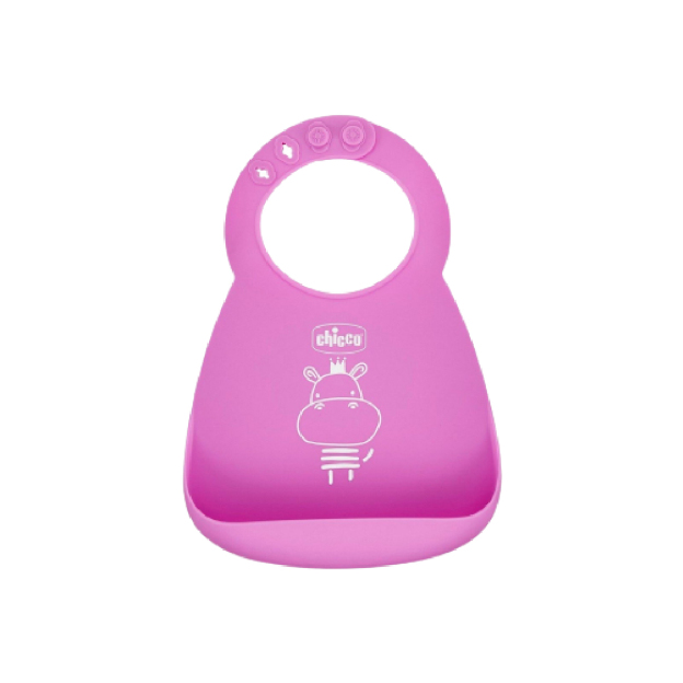 Chicco Easy Roll Silicone Bib With Crumble Catcher