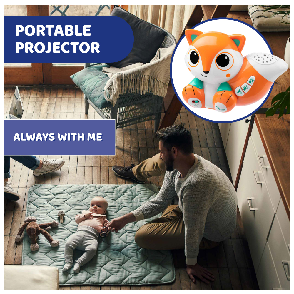 Foxy Colourful Projection