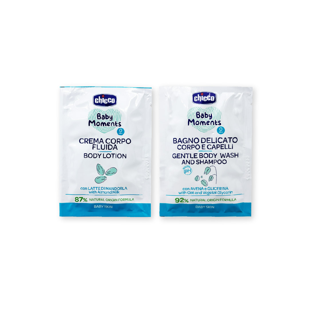 [NOT FOR SALE] BM Body Lotion + Bath Shampoo 7ml x2 unit