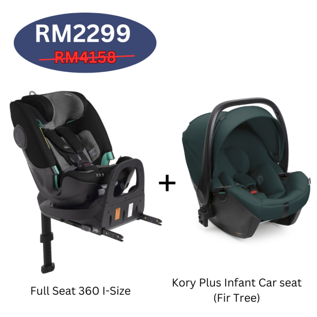 Full Seat 360 I-Size + Kory Plus Infant Car Seat