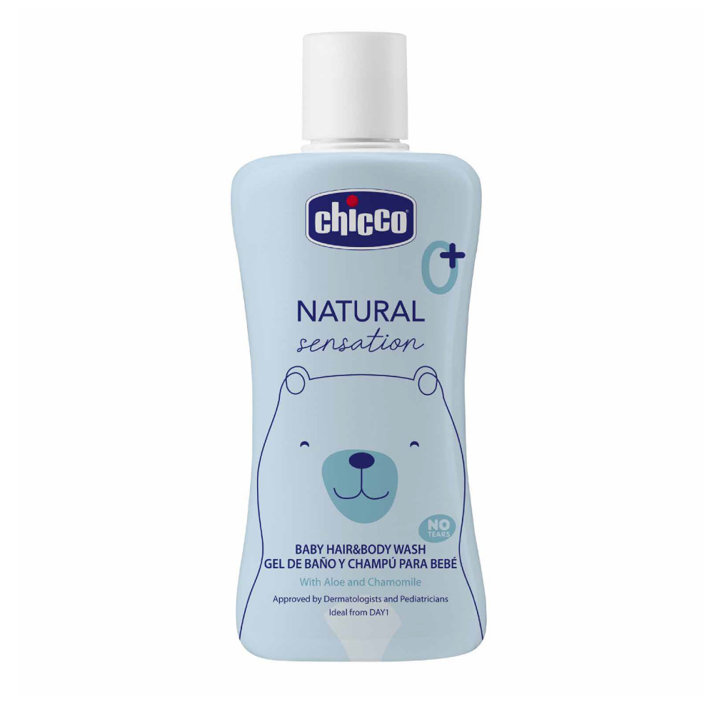 Natural Sensation Hair & Body Wash 200ml