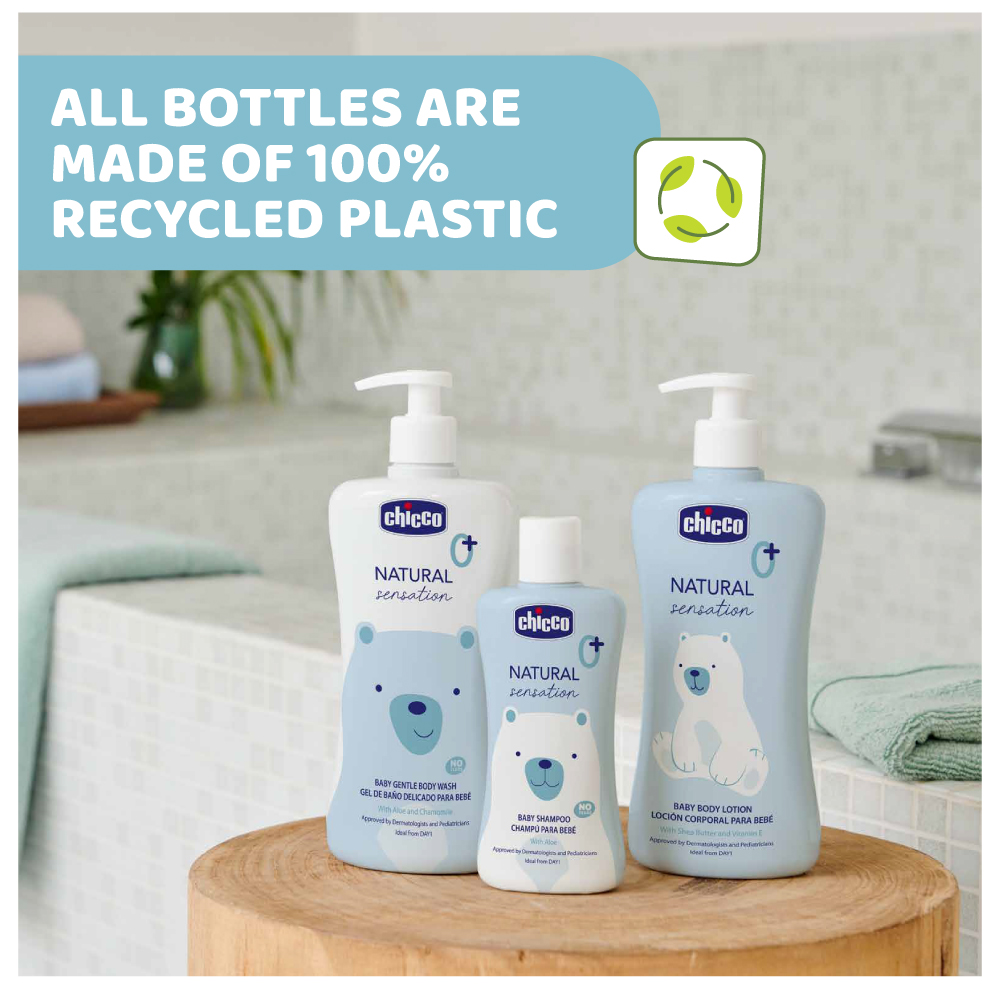 Natural Sensation Hair & Body Wash 200ml