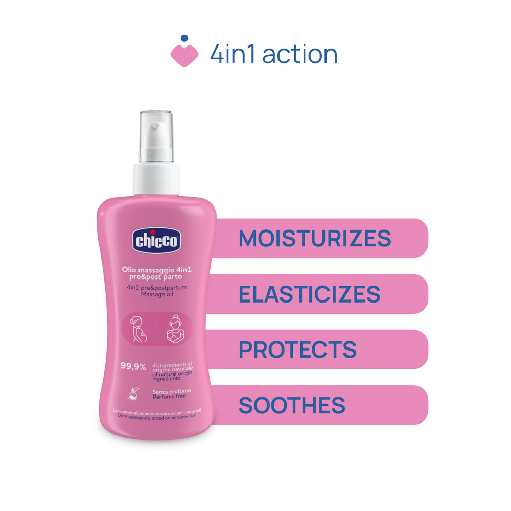 4in1 Pre and Postnatal Massage Oil 200ml