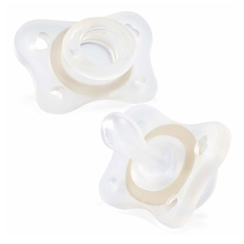 Mini Soft Silicone Glowing Soother With Casing