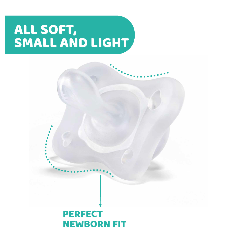 Mini Soft Silicone Soother With Casing