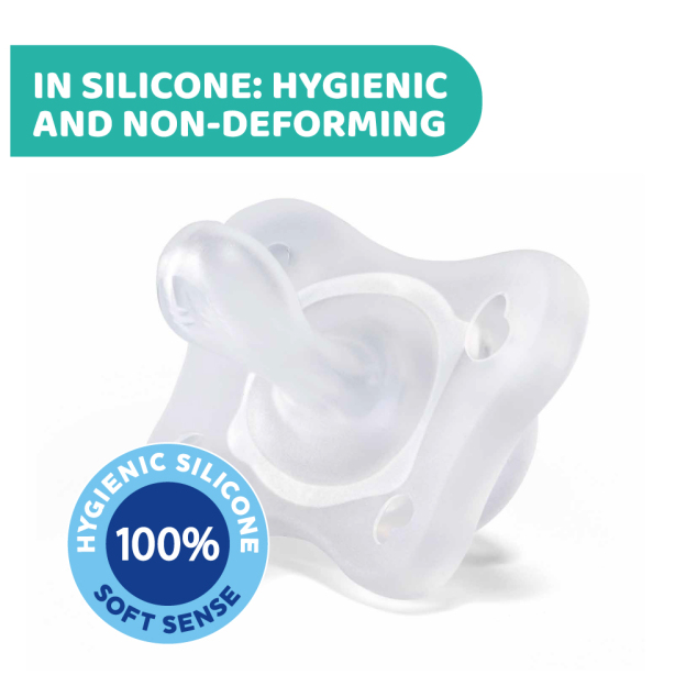 Mini Soft Silicone Soother With Casing