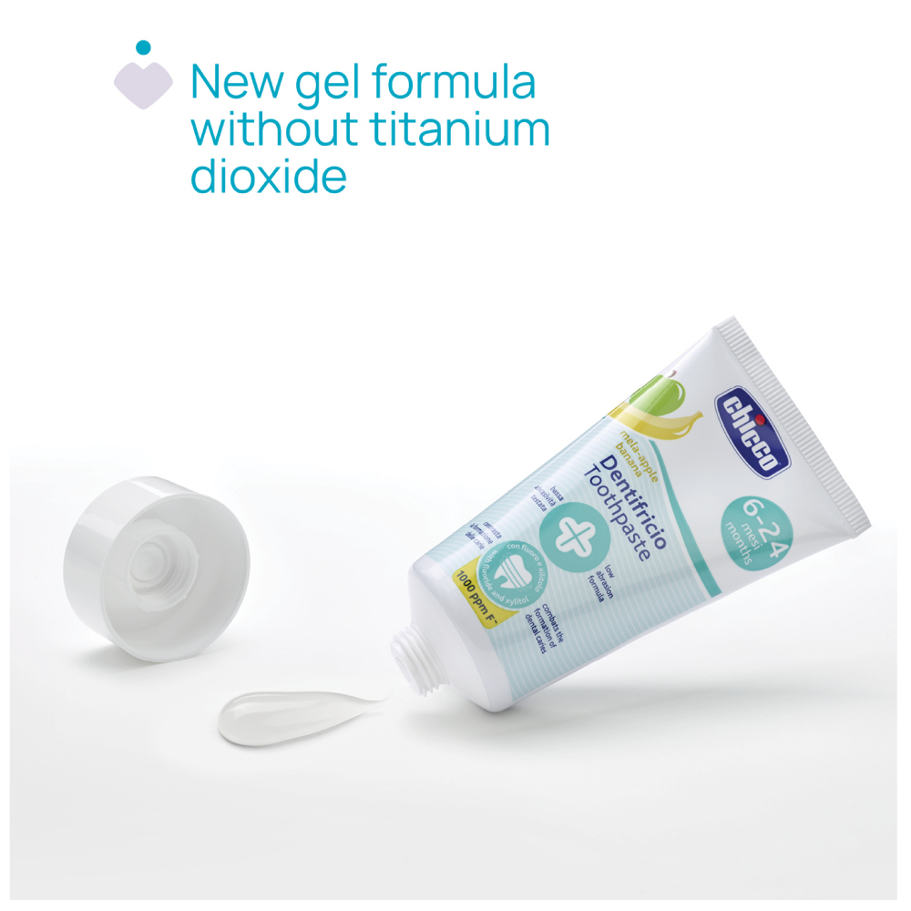 New Toothpaste Apple Banana 50ml (6M- 24M)