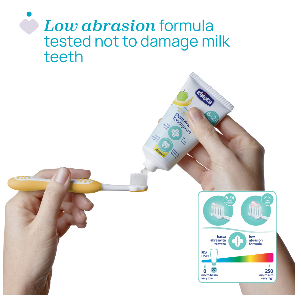 New Toothpaste Apple Banana 50ml (6M- 24M)