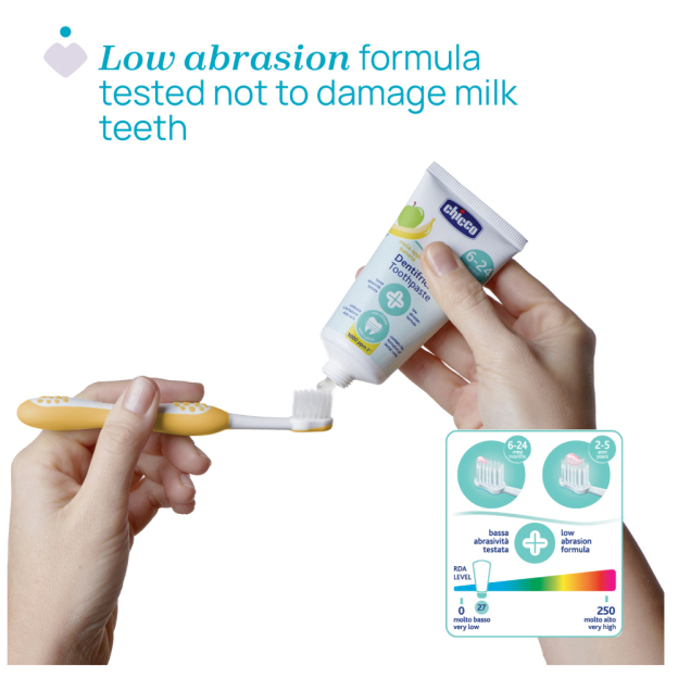 New Toothpaste Apple Banana 50ml (6M- 24M)