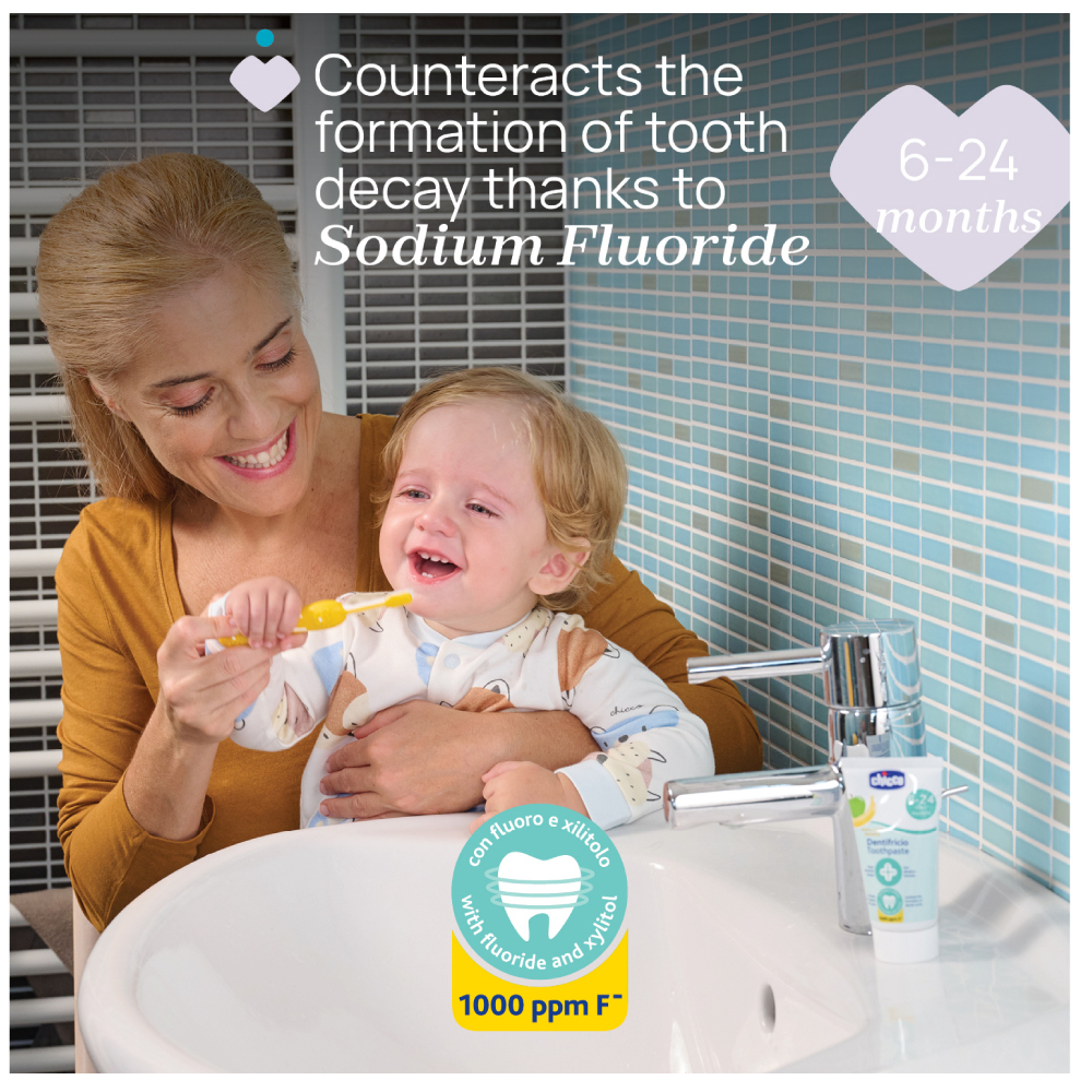 New Toothpaste Apple Banana 50ml (6M- 24M)