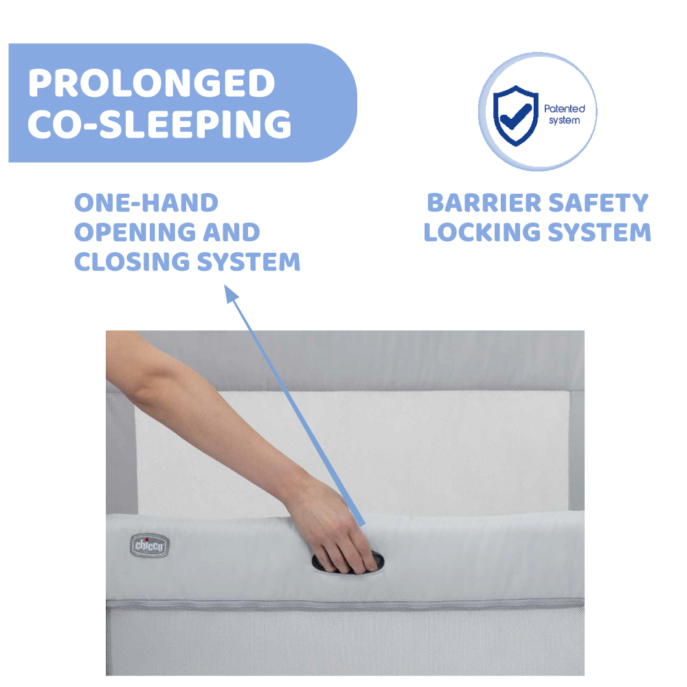 Next2me Forever Baby Crib + Goody Primo Stroller