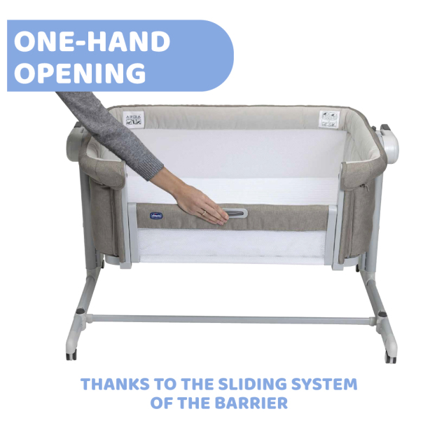 Chicco Next2me Magic Evo - Desert Taupe