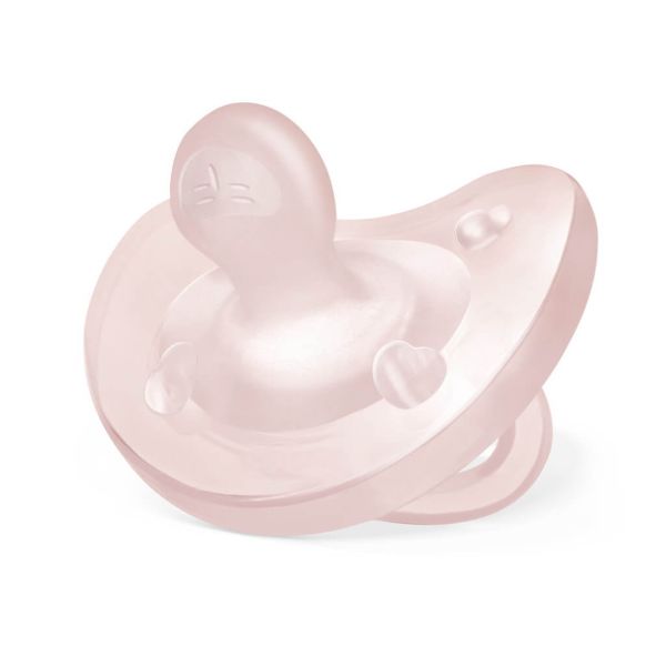 New Physio Soft Soother Silicone -Pink/ Blue