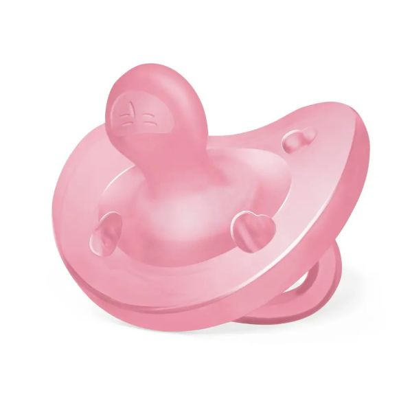 New Physio Soft Soother Silicone -Pink/ Blue