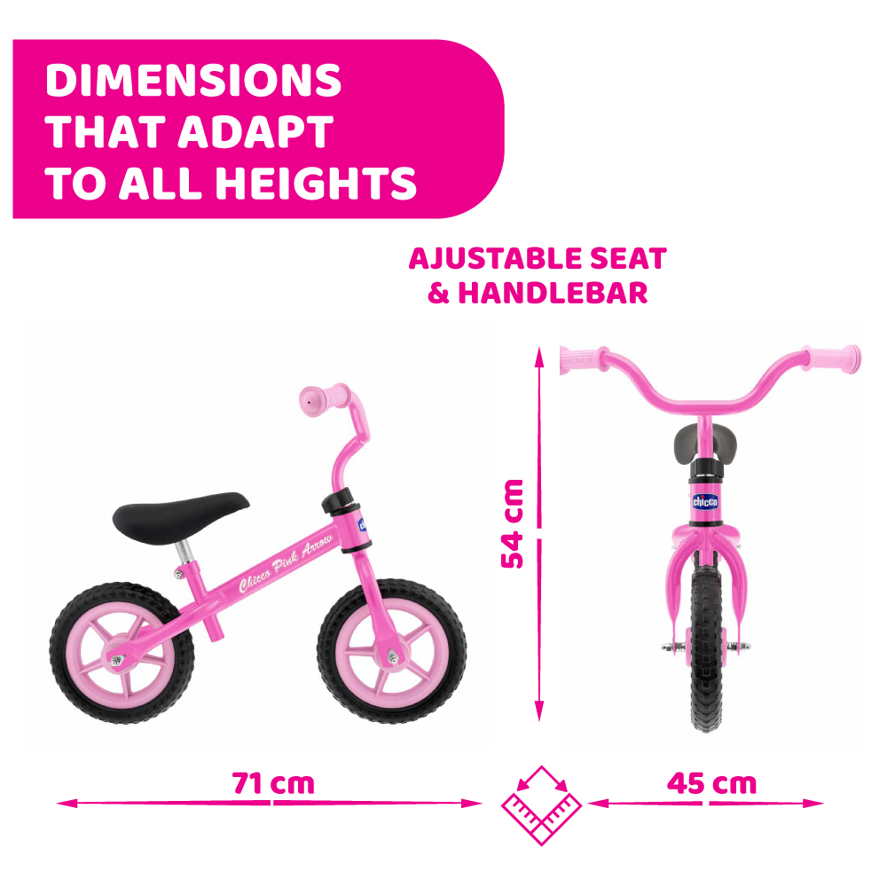 Pink Arrow First Bike