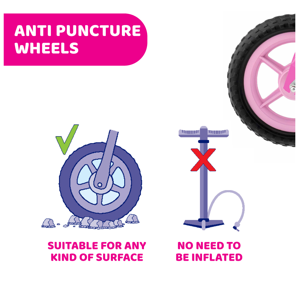 Pink Arrow First Bike