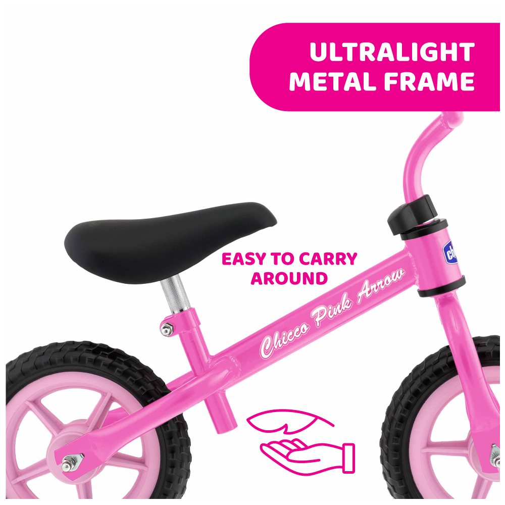 Pink Arrow First Bike