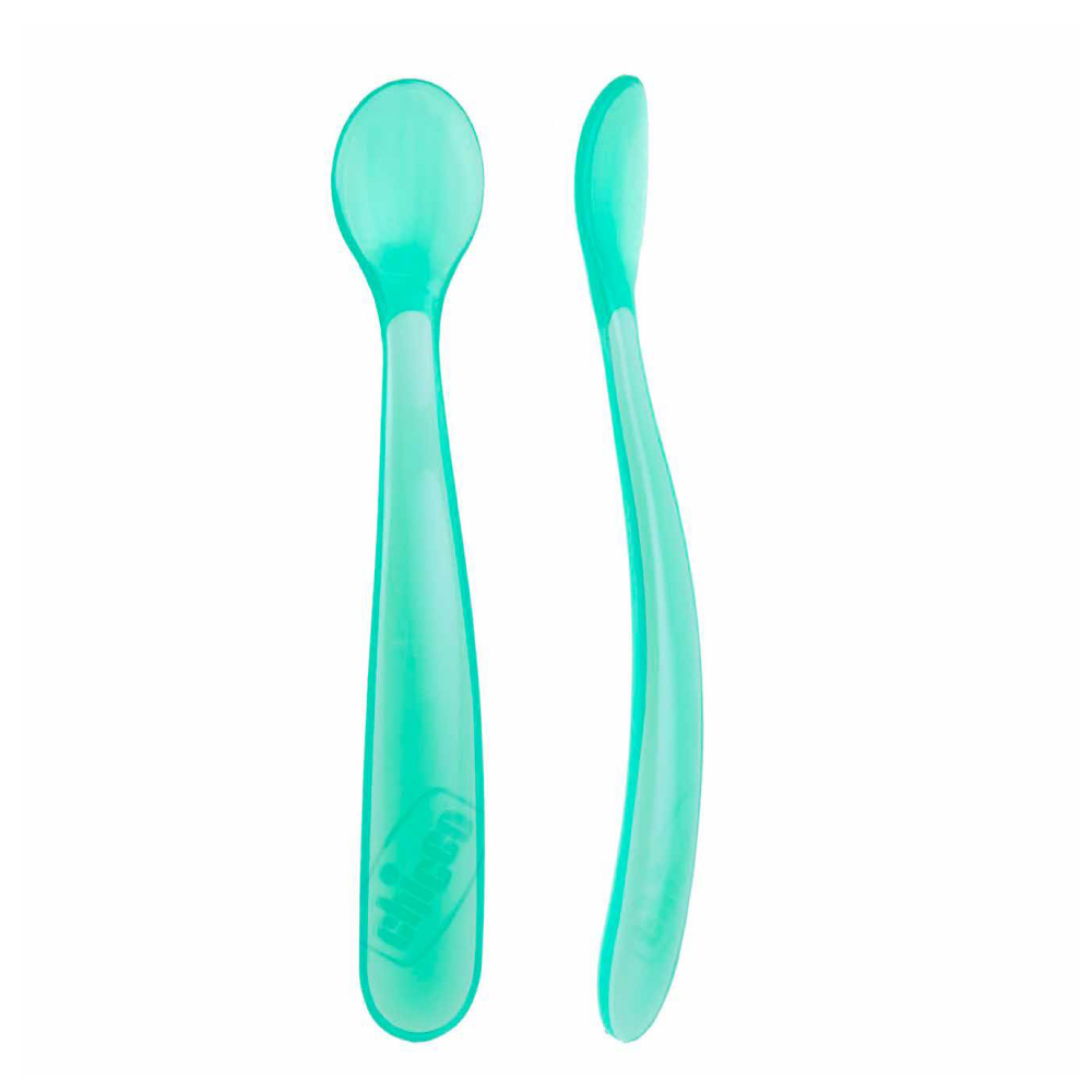 Soft Silicone Spoon Bi-Pack 6M+ (Boy/ Girl) 2Pcs