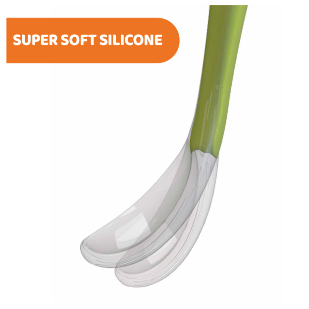 Soft Silicone Spoon Bi-Pack 6M+ (Boy/ Girl) 2Pcs