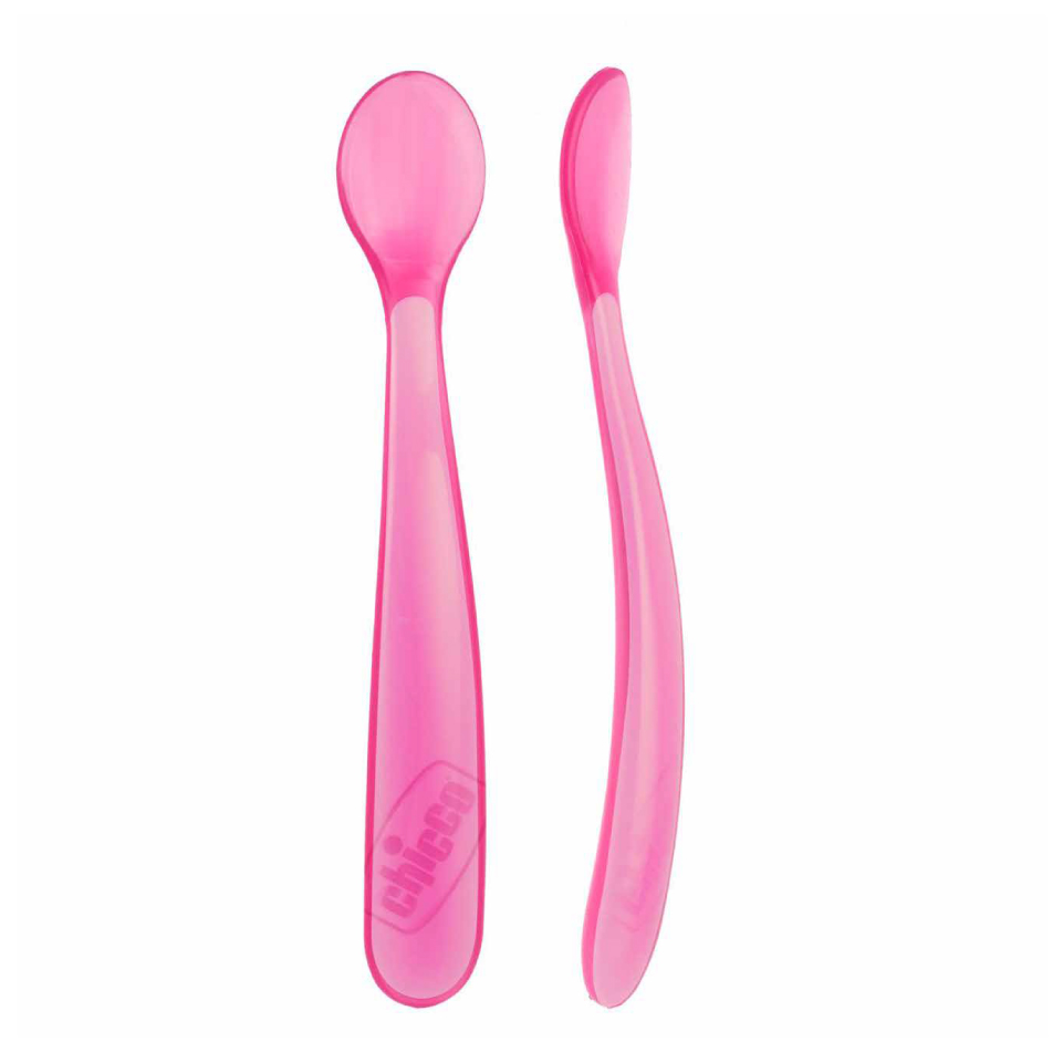 Soft Silicone Spoon Bi-Pack 6M+ (Boy/ Girl) 2Pcs