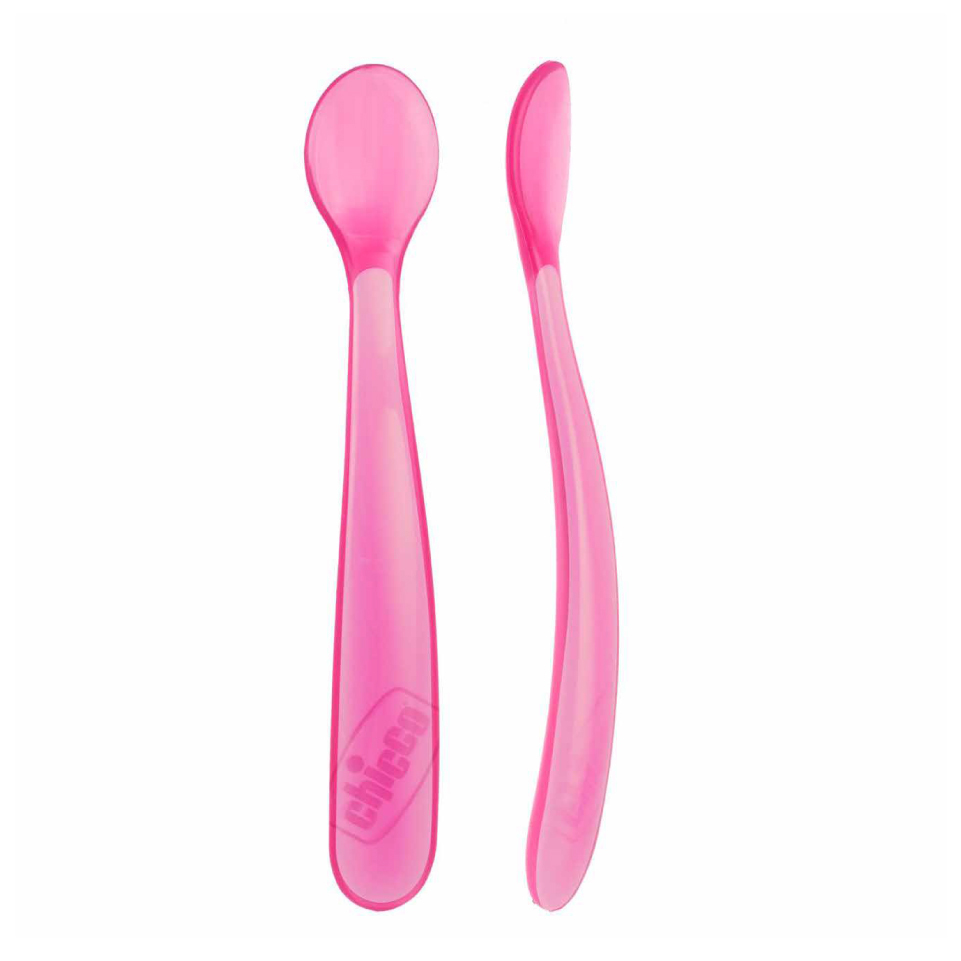 Soft Silicone Spoon Bi-Pack 6M+ (Boy/ Girl) 2Pcs