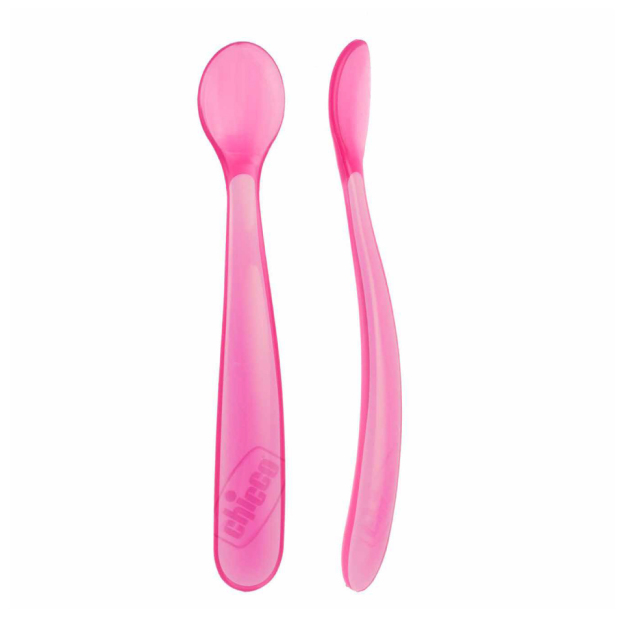Soft Silicone Spoon Bi-Pack 6M+ (Boy/ Girl) 2Pcs