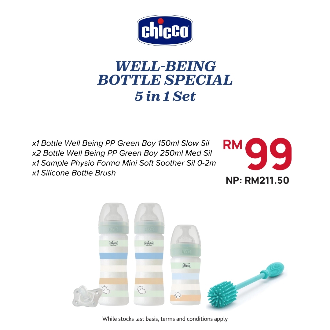 Well Being Bottle 5 in 1 Set Special