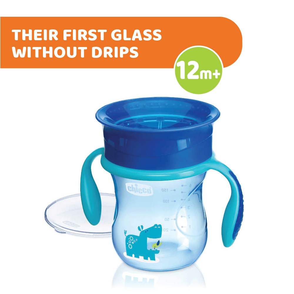 360 Perfect Cup 200ml- 12M+ (Pink/ Blue)