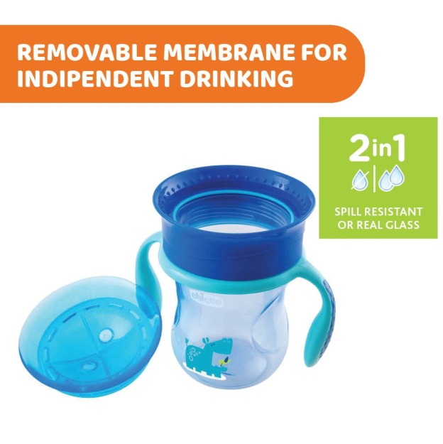 360 Perfect Cup 200ml- 12M+ (Pink/ Blue)