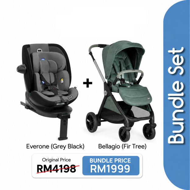 [Bundle Set] Everone Car Seat + Bellagio Stroller