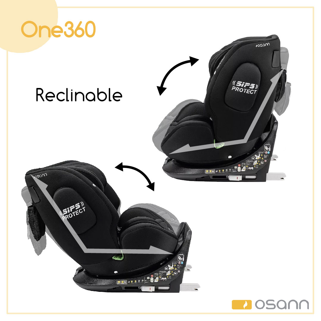 Osann One 360 I size Convertible Car Seat