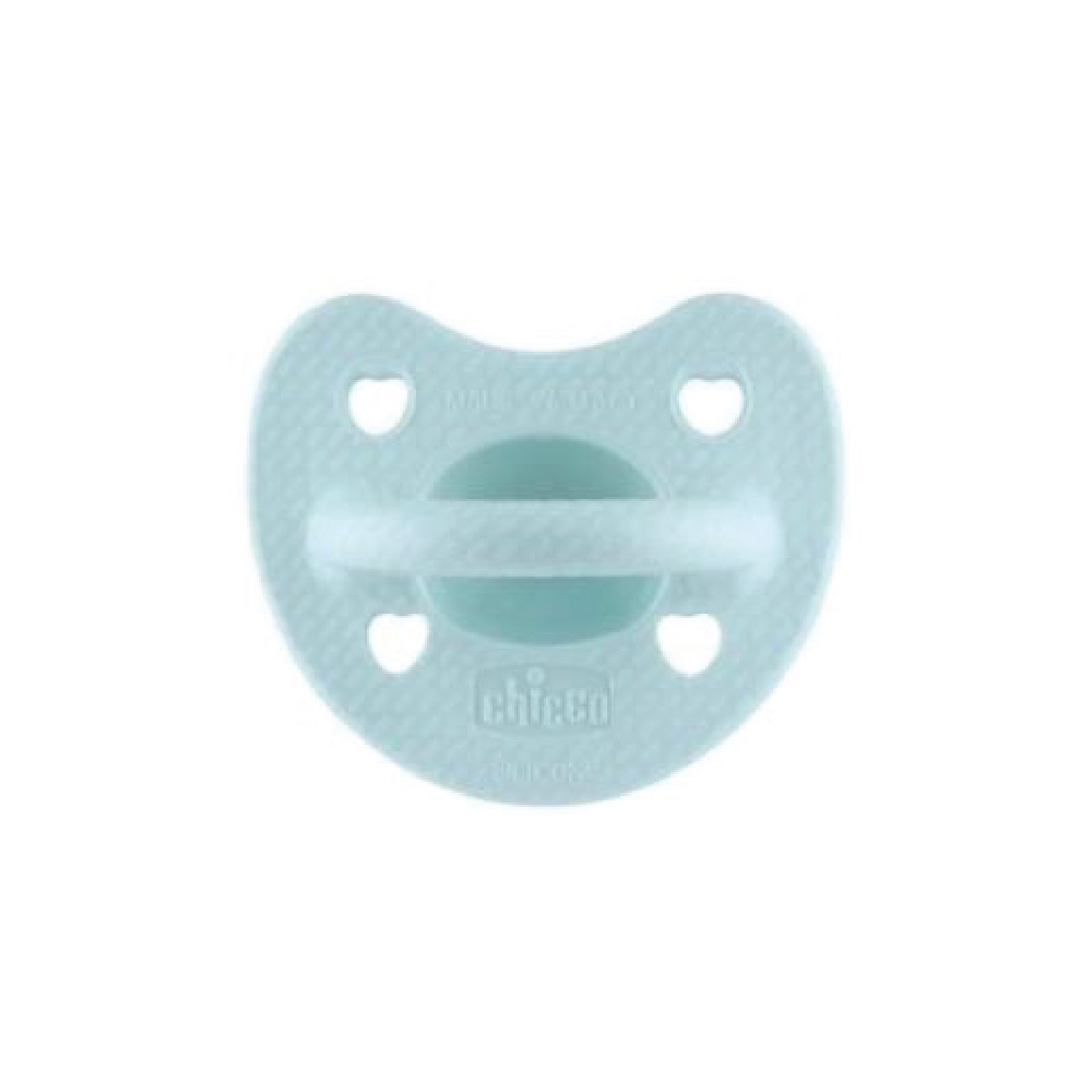 Physioforma Silicone Soother Soft Luxe (6-16M) - Blue/Grey & Orange/Transparent