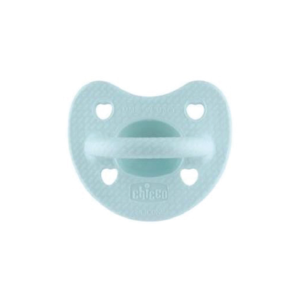 Physioforma Silicone Soother Soft Luxe (6-16M) - Blue/Grey & Orange/Transparent