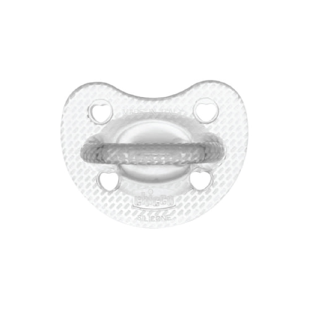 Physioforma Silicone Soother Soft Luxe (6-16M) - Blue/Grey & Orange/Transparent