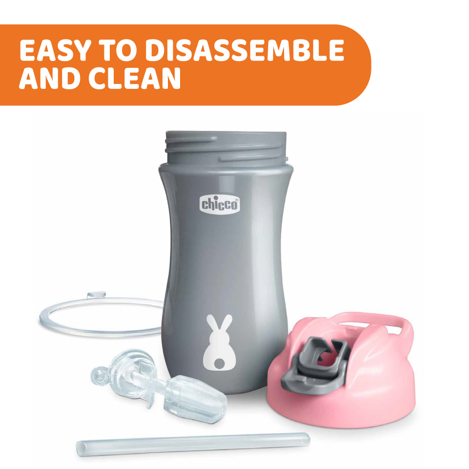 Kids Pop Up Cup 350ml -14M+