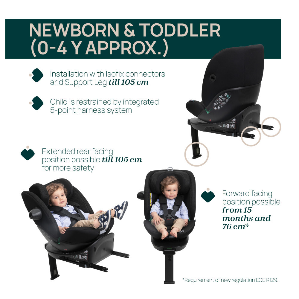 [Bundle Set] Goody Xplus Stroller + Everone Car Seat
